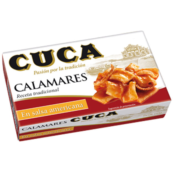 Cuca Calamari in Salsa Americana